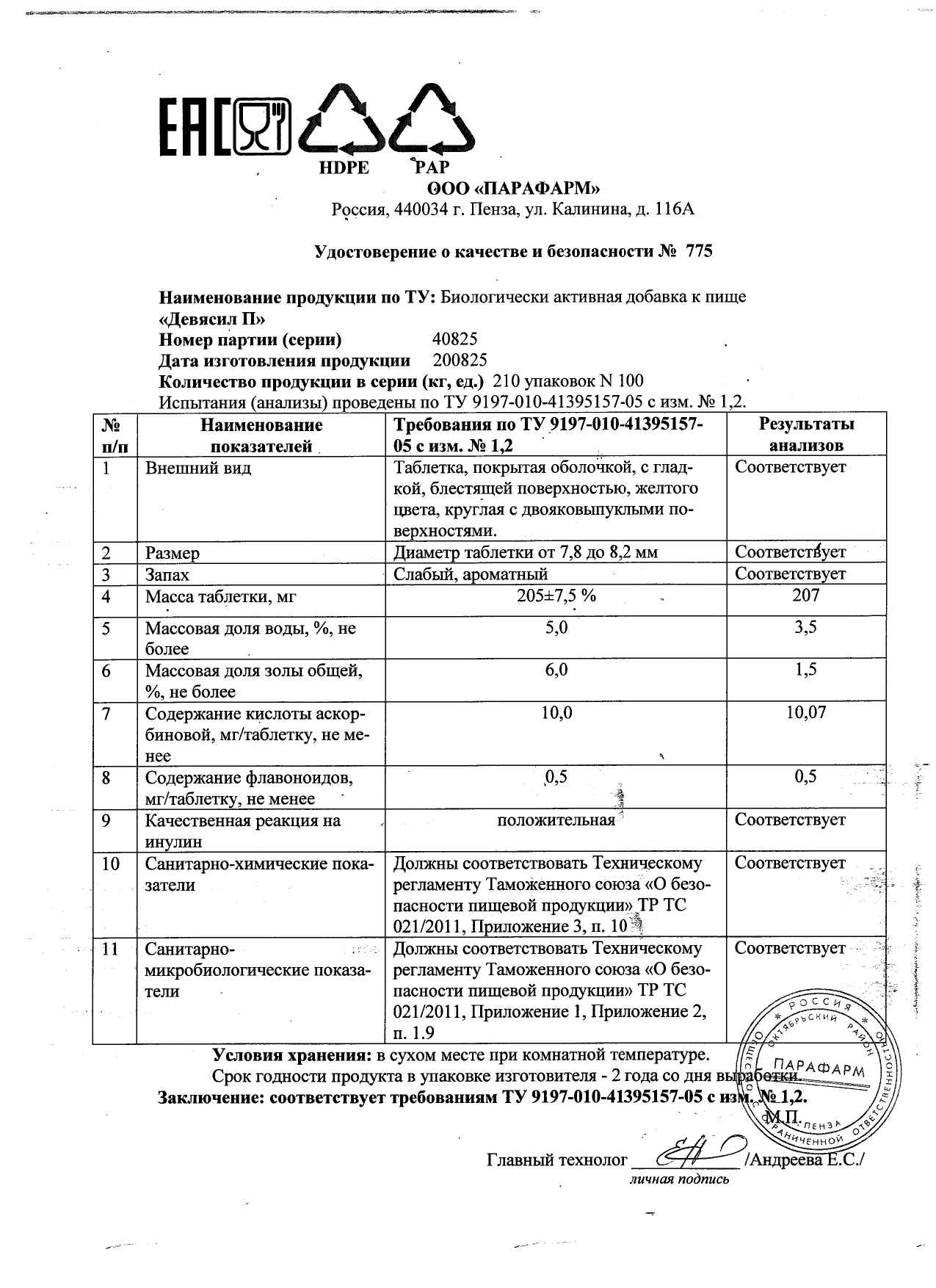 Паспорт №082025